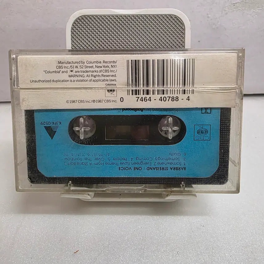[BUNJANG] Barbra Streisand One Voice Cassette Tape / Barbra Streisand - One Voice 바브라 스트라이샌드