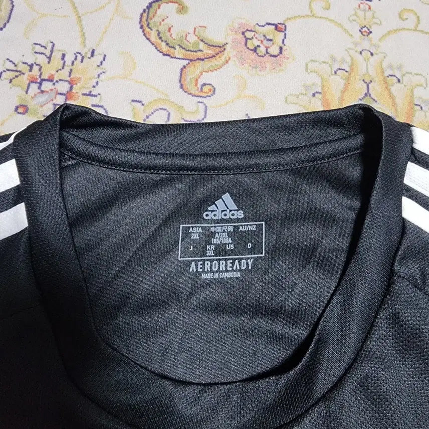 [SOLD OUT] 아디다스 삼선 기능성 긴팔티셔츠3XL