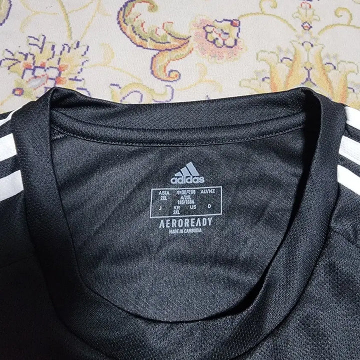 [SOLD OUT] 아디다스 삼선 기능성 긴팔티셔츠3XL