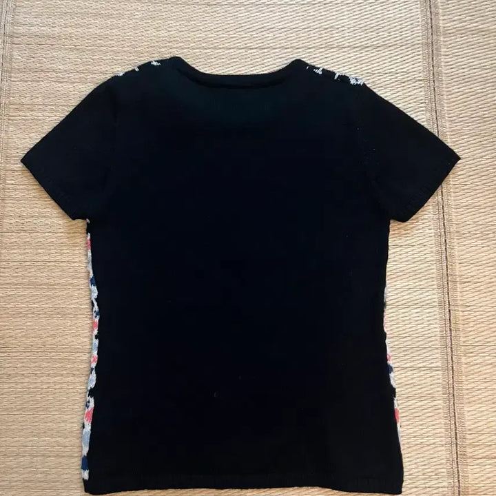 [BUNJANG] Japanese Vintage Polka Dot Short Sleeve Knit / 일본 빈티지 땡땡이 반팔 니트