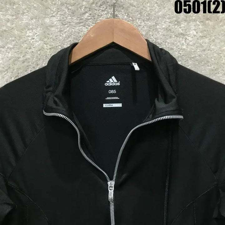 [BUNJANG] Adidas 3-Stripes Black Track Top XS / 아디다스 삼선 블랙 트랙탑 085 xs