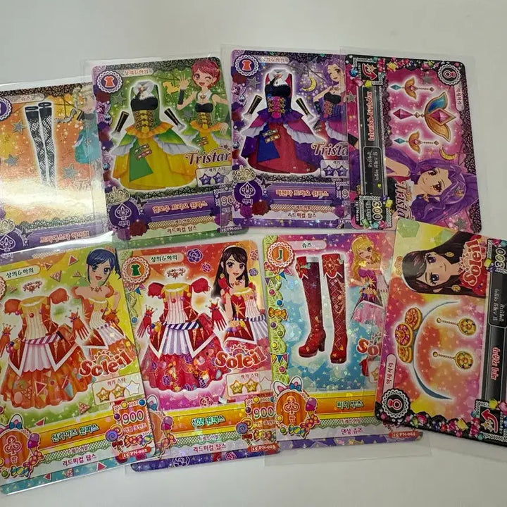[BUNJANG] Aikatsu! Soleil &amp; TriStar Unit Costume Bundle Set / 아이카츠 아이엠스타 솔레이유 트라이스타 유닛복 일괄