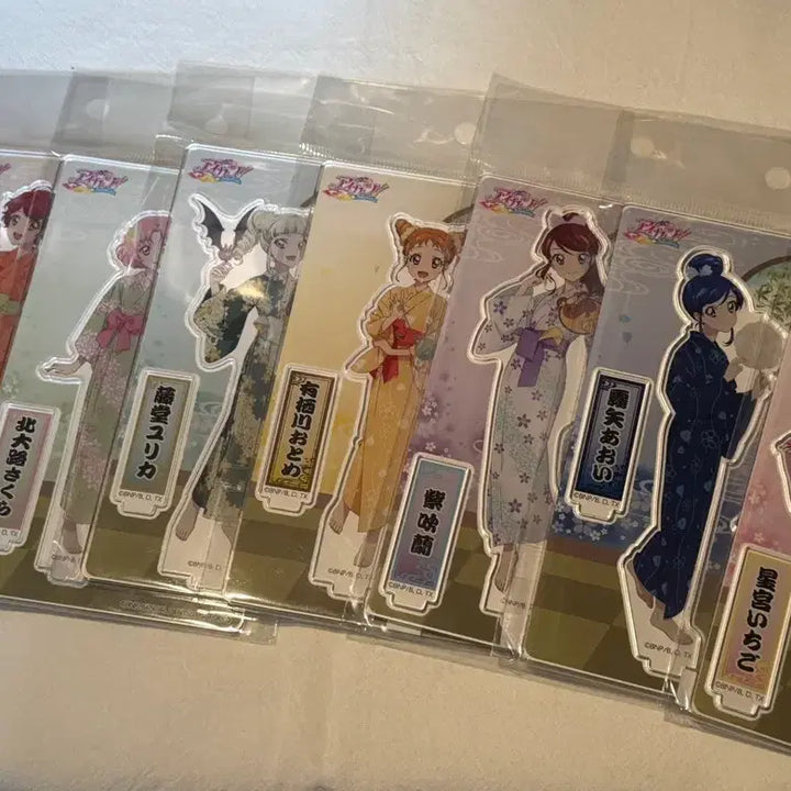[BUNJANG] Aikatsu! Summer Party Acrylic Stand Bundle Set / 아이카츠 썸머파티 아크릴 스탠드 일괄 양도