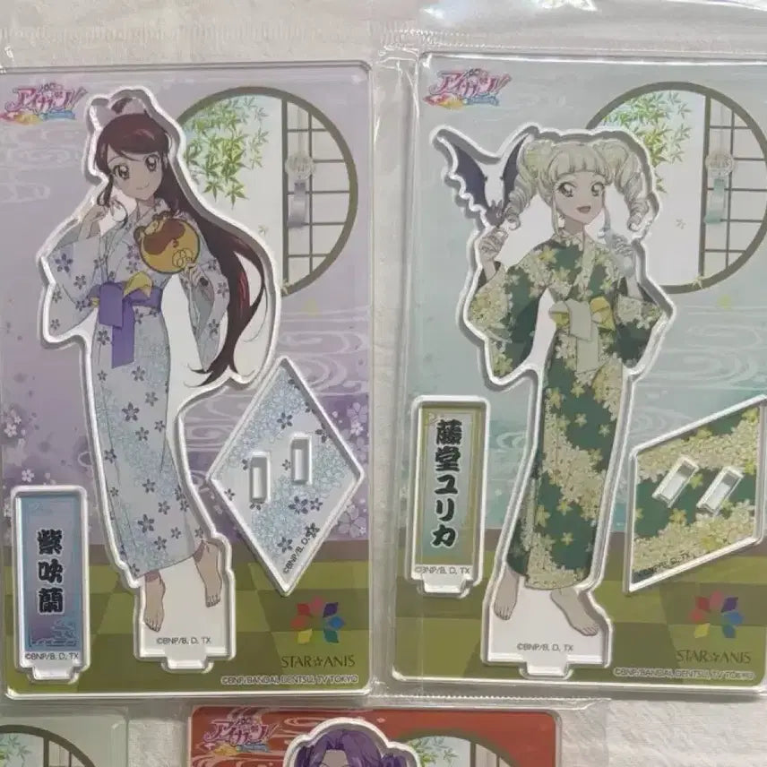 [BUNJANG] Aikatsu! Summer Party Acrylic Stand Bundle Set / 아이카츠 썸머파티 아크릴 스탠드 일괄 양도