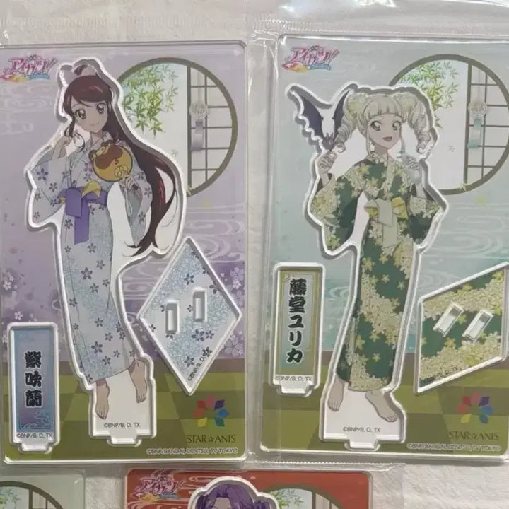 [BUNJANG] Aikatsu! Summer Party Acrylic Stand Bundle Set / 아이카츠 썸머파티 아크릴 스탠드 일괄 양도