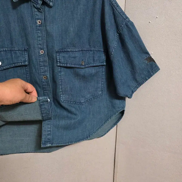 [BUNJANG] Tomboy Denim Shirt / 톰보이 청남방 n5213