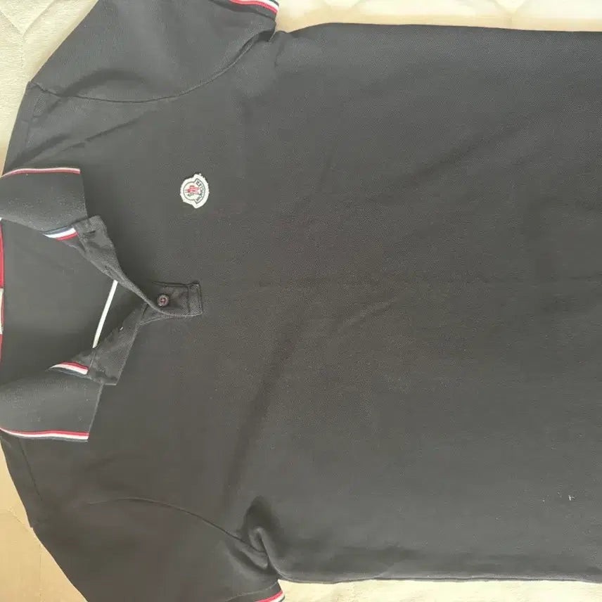 [SOLD OUT] [ M] 몽클레어 카라 반팔티 블랙