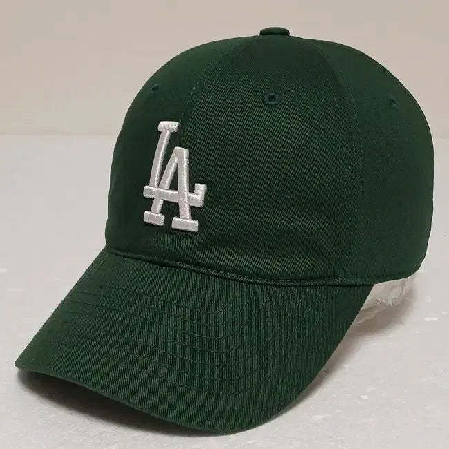 [BUNJANG] MLB LA Cotton Cap Green / (F) MLB LA 볼캡 모자