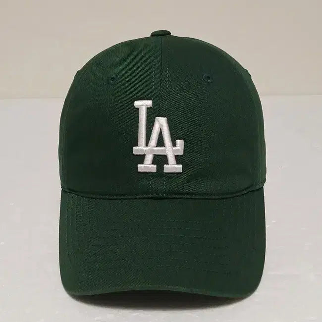[BUNJANG] MLB LA Cotton Cap Green / (F) MLB LA 볼캡 모자