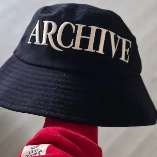 [BUNJANG] Archive Embroidered Bucket Hat / 벙거지