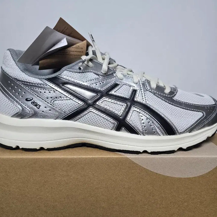 [BUNJANG] ASICS Jog 100S White/Black 275mm / 아식스 조그 100S 화이트/블랙 275mm