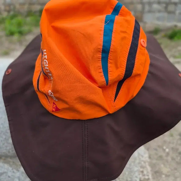 [BUNJANG] K2 Orange Brown Bucket Hat / K2 등산 모자 오렌지색 브라운 벙거지61