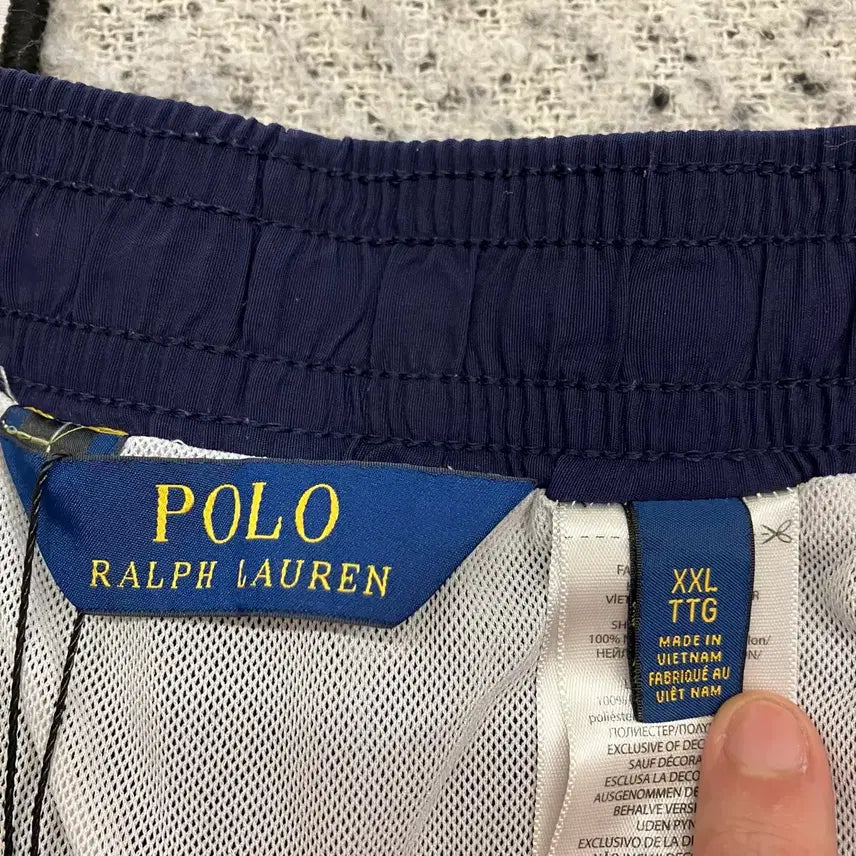 [BUNJANG] Polo Swim Pants Shorts Navy / N133 폴로 스윔 팬츠 쇼츠 반바지 네이비
