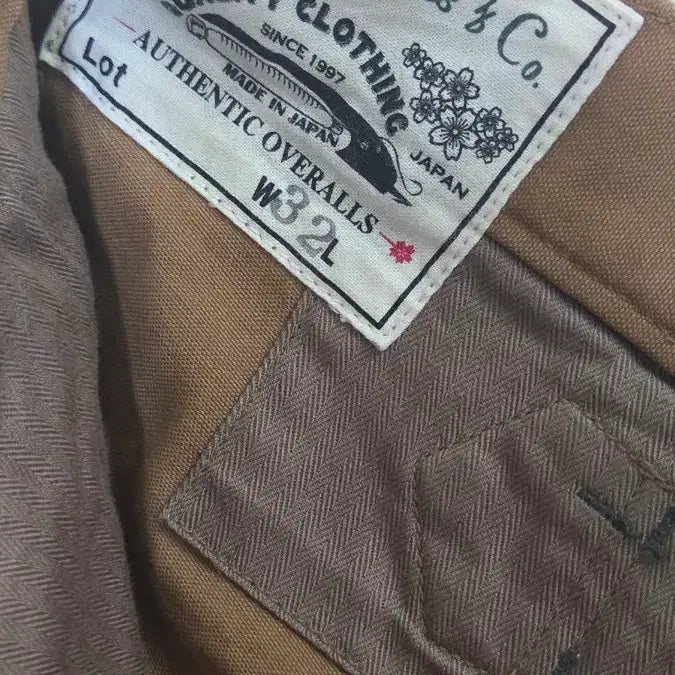 [BUNJANG] Burgers Plus Cotton Pants Camel 32 / 버거스플러스 팬츠 32