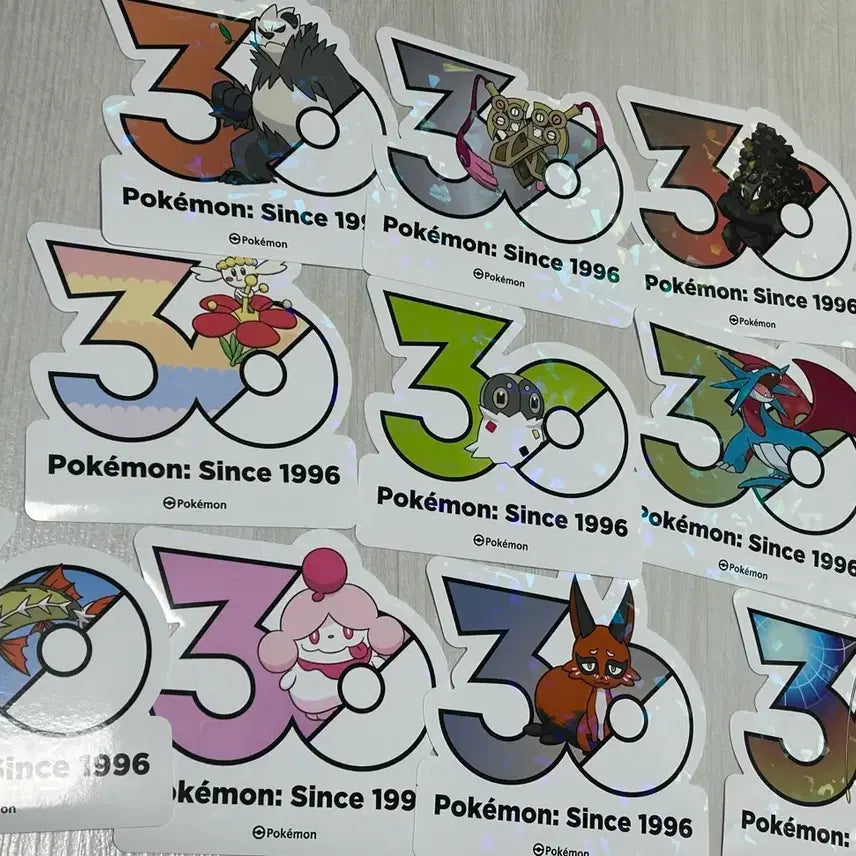 [SOLD OUT] 포켓몬스터 30주년 스티커 팝업