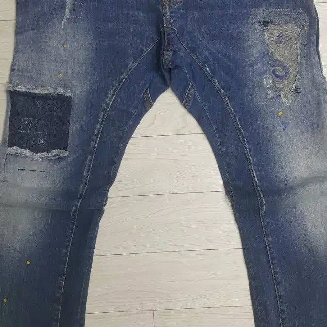[BUNJANG] Dsquared2 (4-Way Stretch) Italian Jeans (Size 36-37") / 디스퀘어드2(사방스판) 이태리진 36인치(No.200)새상품!