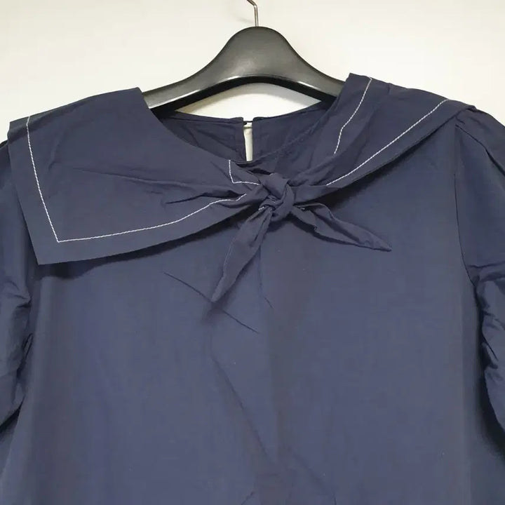 [BUNJANG] Navy Collar Dress / 네이비 카라 원피스