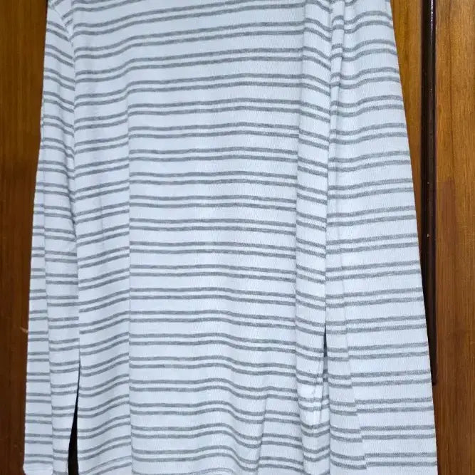[BUNJANG] Banana Republic Relaxed Fit Functional Premium T-Shirt / 바나나리퍼블릭 티셔츠 L 105 갭 화이트 기능성 스트라이프 맨투맨 등산