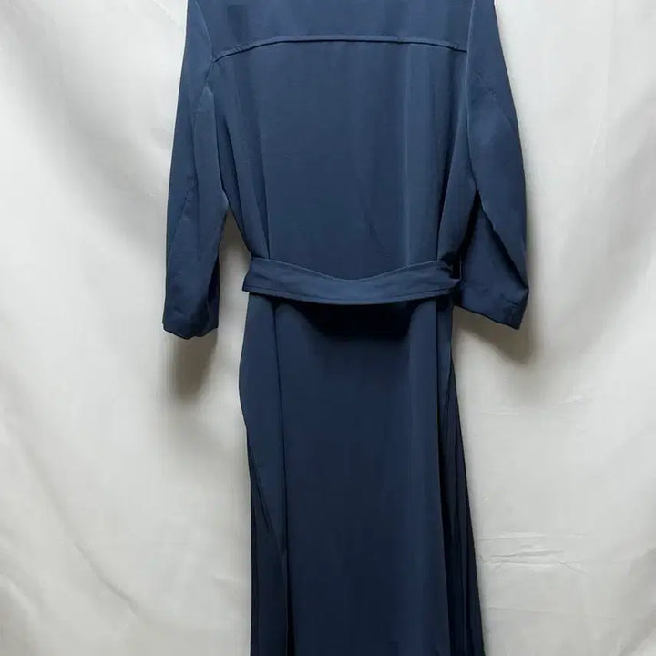 [BUNJANG] Olivia Lauren Navy Long Dress with Belt / 올리비아로렌
