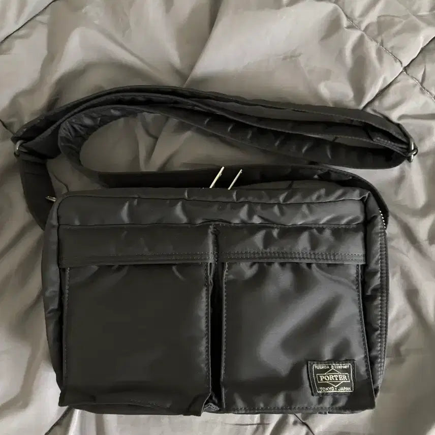 [BUNJANG] Porter Tanker Shoulder Bag Small Black / 포터 탱커 숄더백 스몰 블랙