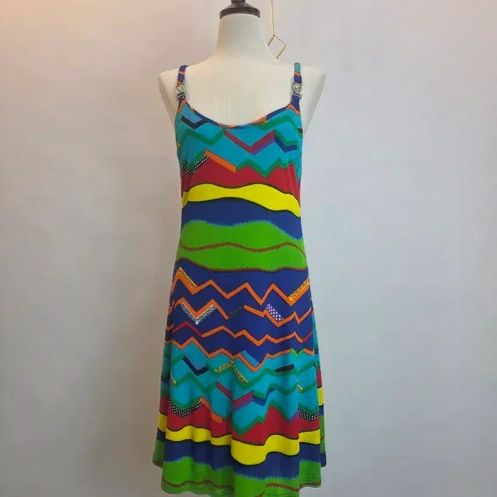[BUNJANG] Versace Back Slit Dress / 베르사체 등파인 원피스