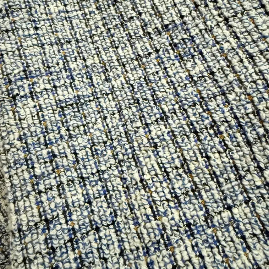 [BUNJANG] Zara Jacquard Mini Skirt - Blue (Size S) / [새상품/S] 자라 자카드 미니스커트 - 블루 (26사이즈)