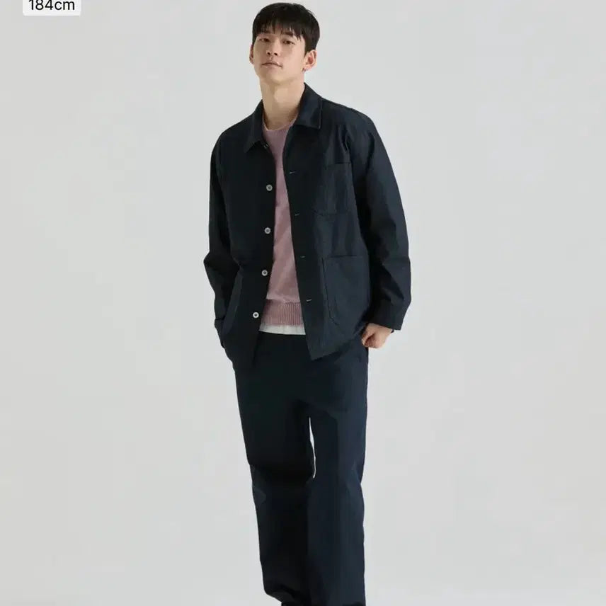 [BUNJANG] Musinsa Standard Denim-Like Chore Jacket Indigo XL / 무신사스탠다드 데님 라이크 초어 자켓 인디고 2xl