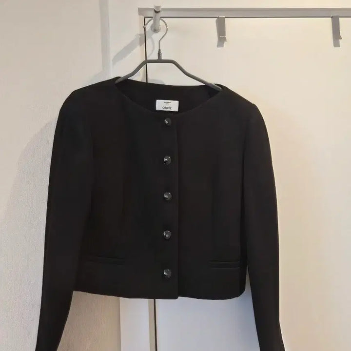 [BUNJANG] Obzee Button-Up Padded Jacket / 한섬 오브제 버튼업 패디드 자켓 긴팔 55