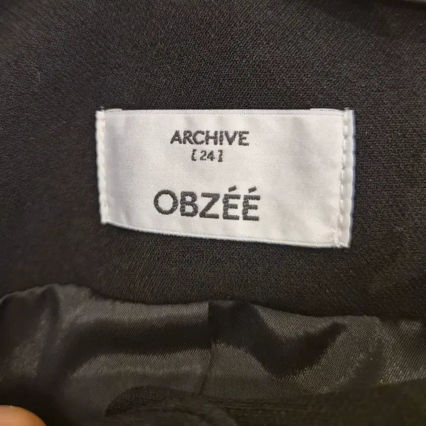 [BUNJANG] Obzee Button-Up Padded Jacket / 한섬 오브제 버튼업 패디드 자켓 긴팔 55