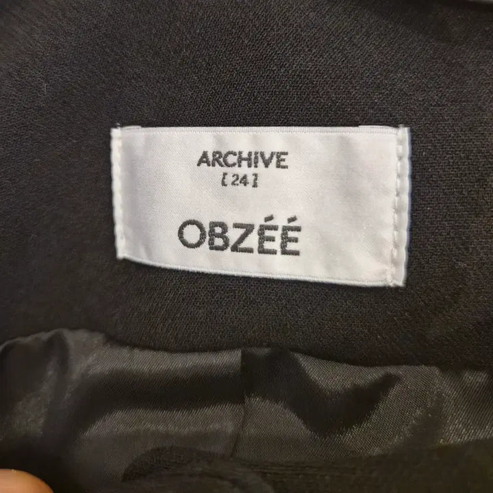 [BUNJANG] Obzee Button-Up Padded Jacket / 한섬 오브제 버튼업 패디드 자켓 긴팔 55