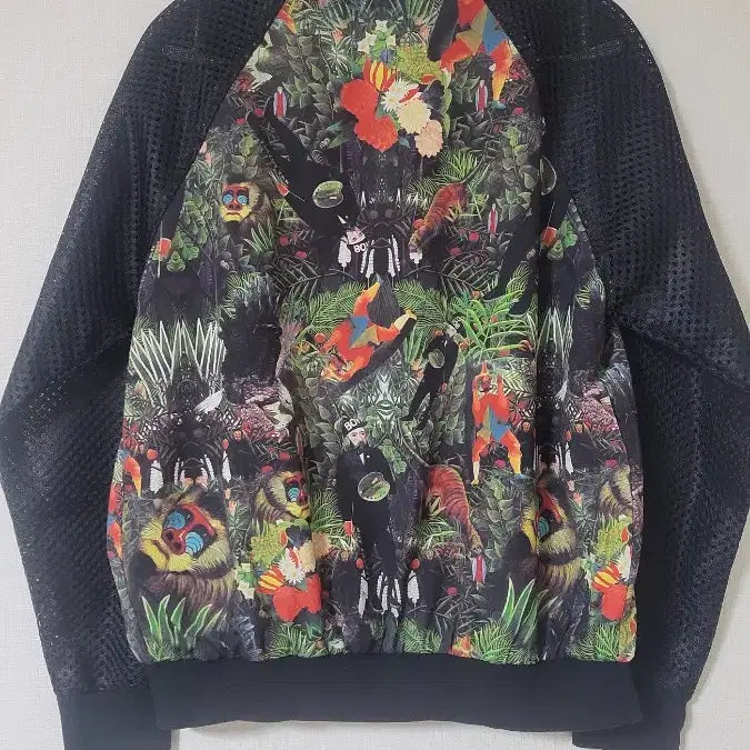 [BUNJANG] BOY LONDON Jungle Print Mesh Bomber Jacket / 보이 런던 정글 프린팅 매쉬 봄버 자켓