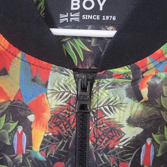 [BUNJANG] BOY LONDON Jungle Print Mesh Bomber Jacket / 보이 런던 정글 프린팅 매쉬 봄버 자켓