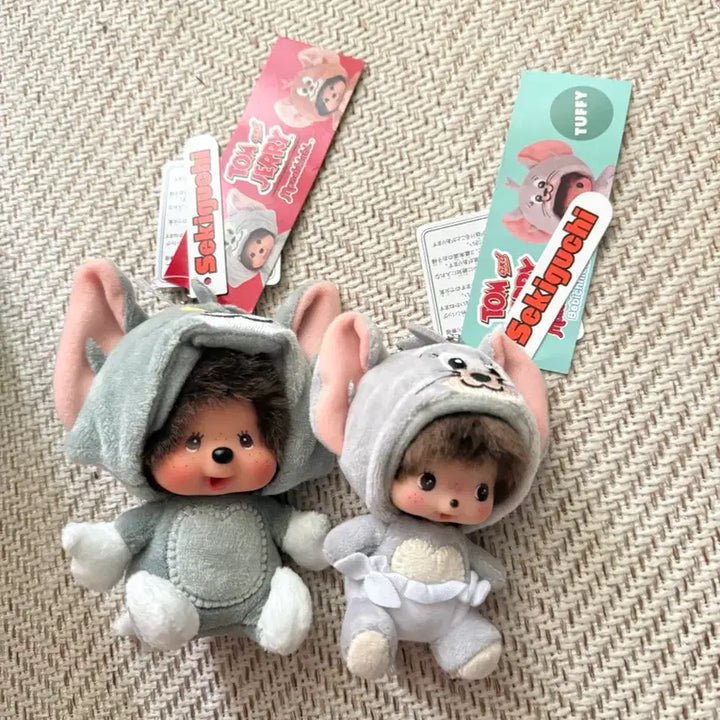 [BUNJANG] Tom and Jerry Monchhichi Bundle Set New / 톰과제리 몬치치 일괄 새상품