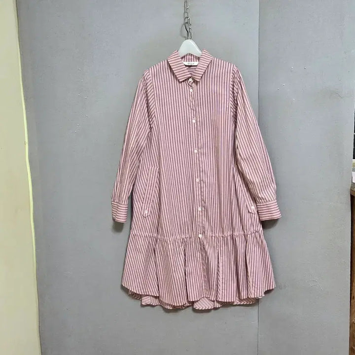 [BUNJANG] Osecon Striped Dress / 오즈세컨 줄무늬 원피스 44  n5216