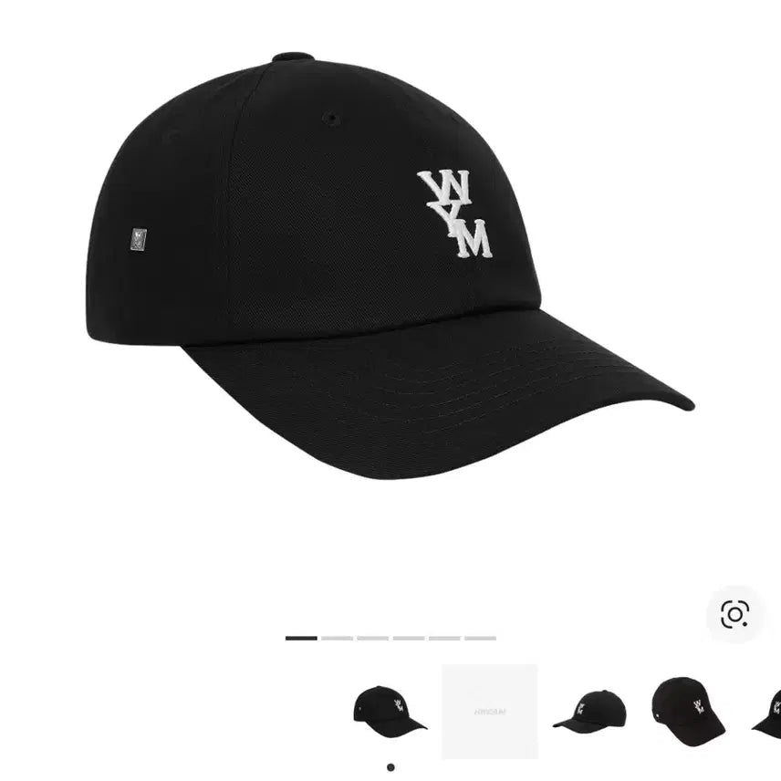 [BUNJANG] Wooyoungmi Logo Ball Cap Black / 우영미 로고 볼캡 블랙