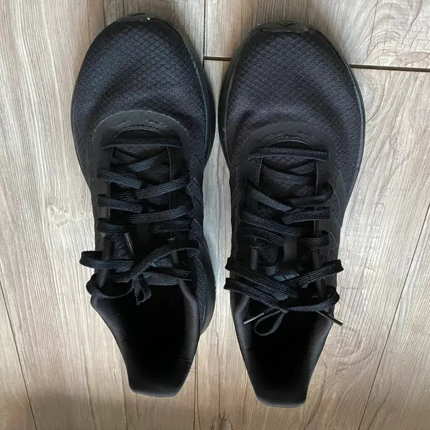 [BUNJANG] Adidas Black Running Shoes 265mm / 아디다스블랙265m/m운동화