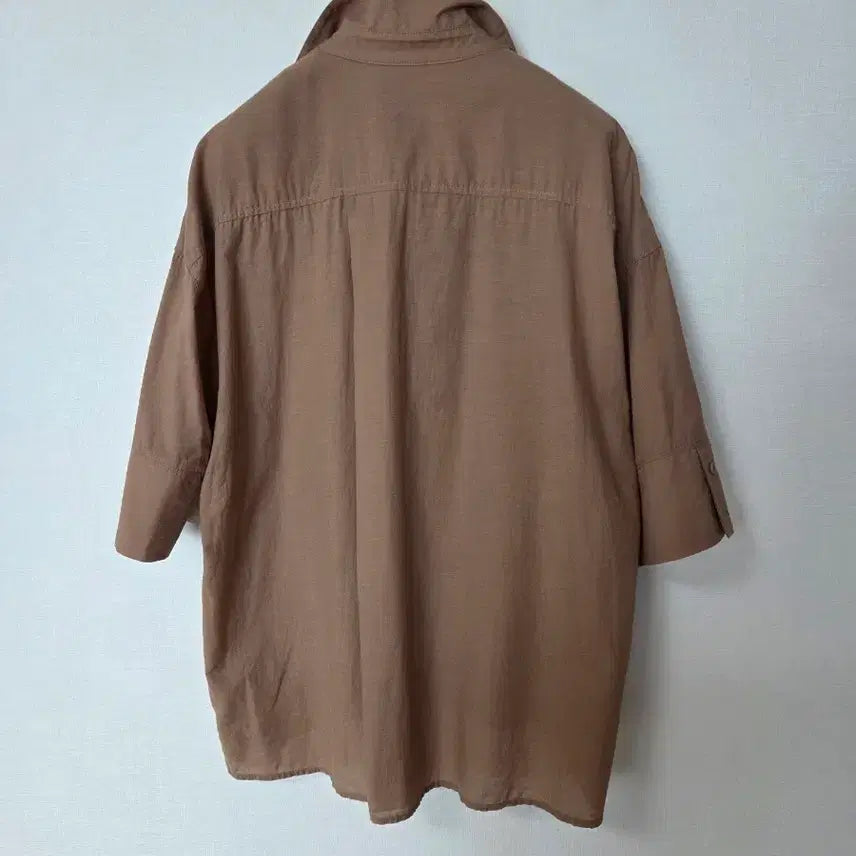 [BUNJANG] Celeb Shop Collar V-Neck Shirt / 셀렙샵 카라 브이넥 셔츠 77