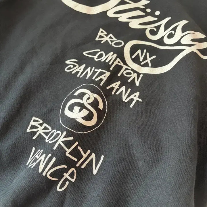 [BUNJANG] Stussy World Tour Hoodie / 스투시 월드투어 후드티 S