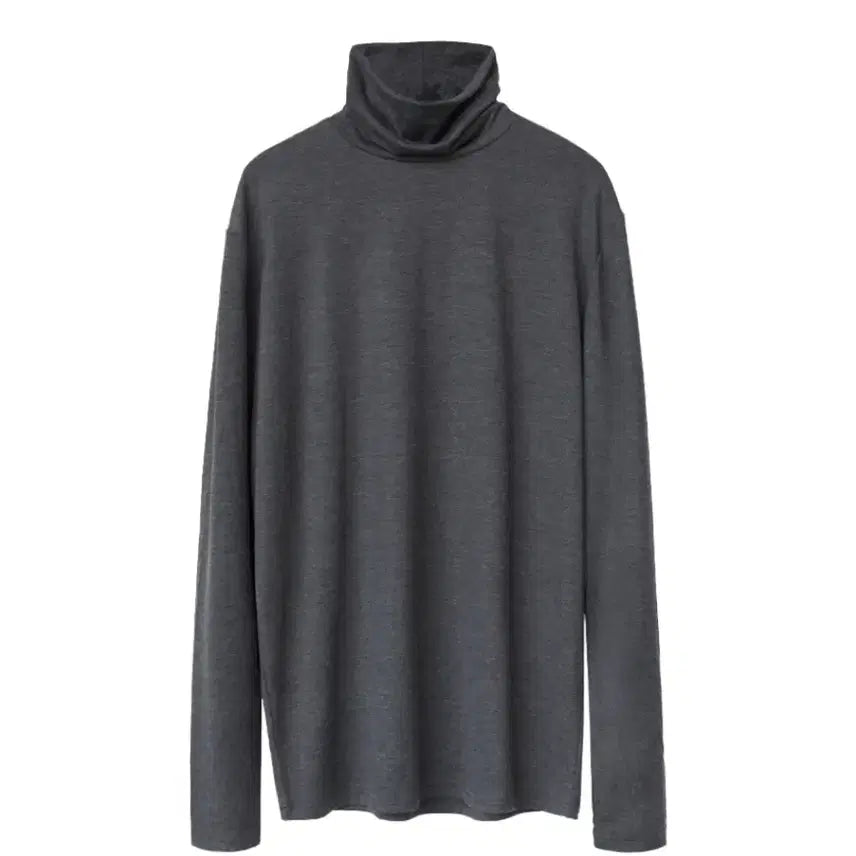 [BUNJANG] Politeru Turtleneck Sleeve Charcoal Size 3 / [3]폴리테루 터틀넥 슬리브 차콜
