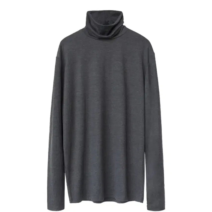 [BUNJANG] Politeru Turtleneck Sleeve Charcoal Size 3 / [3]폴리테루 터틀넥 슬리브 차콜