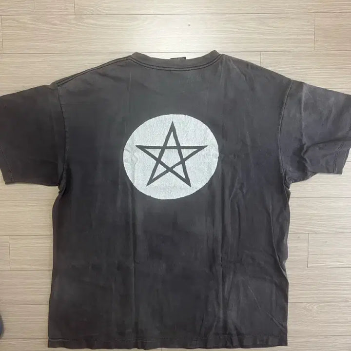 [BUNJANG] Saint Michael Human Fear Short Sleeve T-Shirt XXL / 세인트미카엘 휴먼피어 반팔 XXL