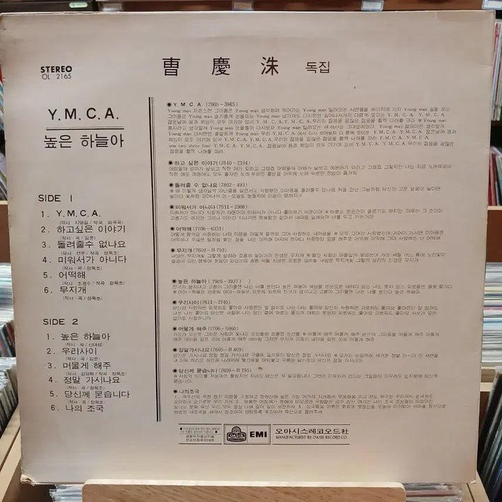 [BUNJANG] Jo Kyung Soo Young Man LP / 조승우 아버지 조경수 Young Man LP 할인