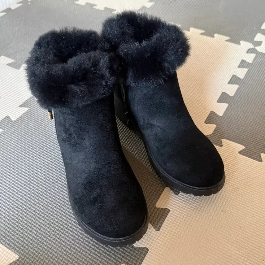 [BUNJANG] Oli Shearling Boots New / 올리 털부츠 새상품