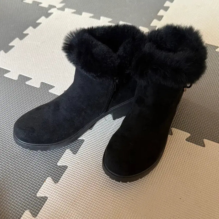 [BUNJANG] Oli Shearling Boots New / 올리 털부츠 새상품