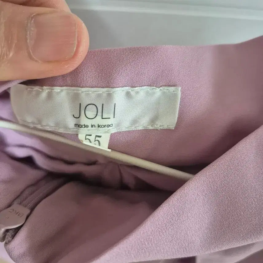 [BUNJANG] JOLI Pink Pleated Wide Pants Skirt / 핑크 플리츠 롱 스커트