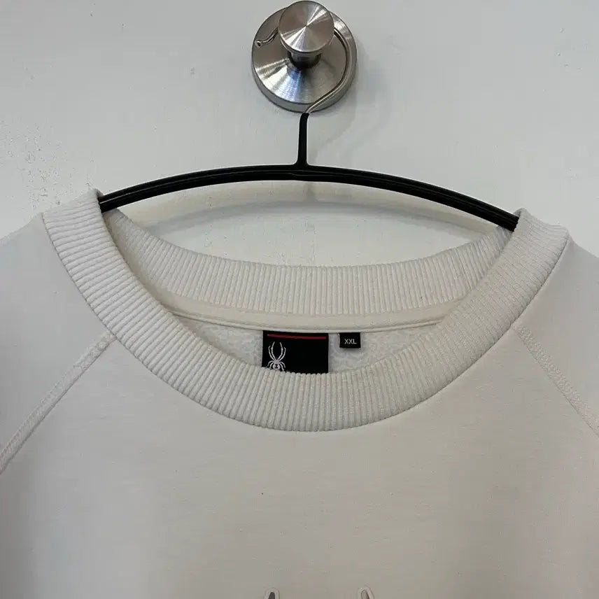 [BUNJANG] Spider White Big Logo Sweatshirt XXL / 스파이더 화이트 빅로고 맨투맨 XXL