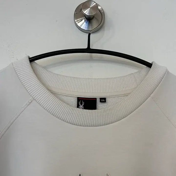 [BUNJANG] Spider White Big Logo Sweatshirt XXL / 스파이더 화이트 빅로고 맨투맨 XXL