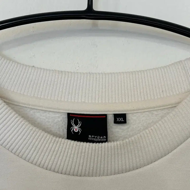 [BUNJANG] Spider White Big Logo Sweatshirt XXL / 스파이더 화이트 빅로고 맨투맨 XXL