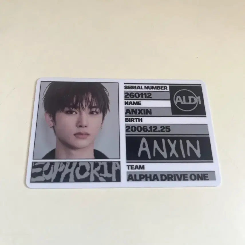 [BUNJANG] Wooyoung ID Card / 조우안신 알디원 안신 아이디카드 보플 유포리아