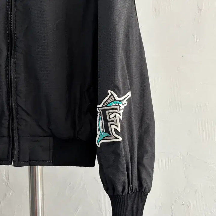[BUNJANG] Majestic Florida Marlins Varsity Jacket / Majestic 마제스틱 말린스 플로리다 바시티 자켓